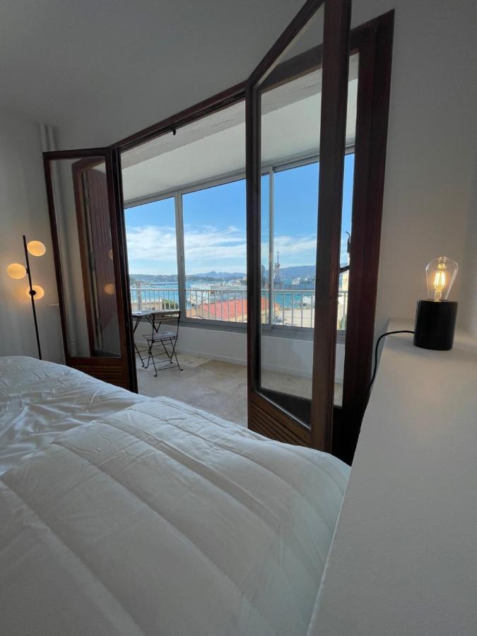 Design T3 Vue Mer Et Montagne 2 Chambres 3Mn De La Plage Fibre Clim Saint-Mandrier-sur-Mer Ngoại thất bức ảnh